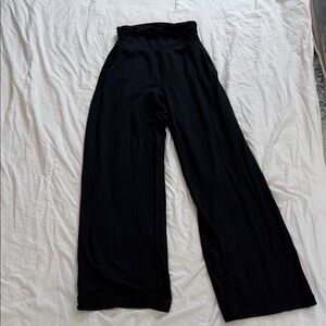 Lululemon Wide Leg High-Waist Black Pants